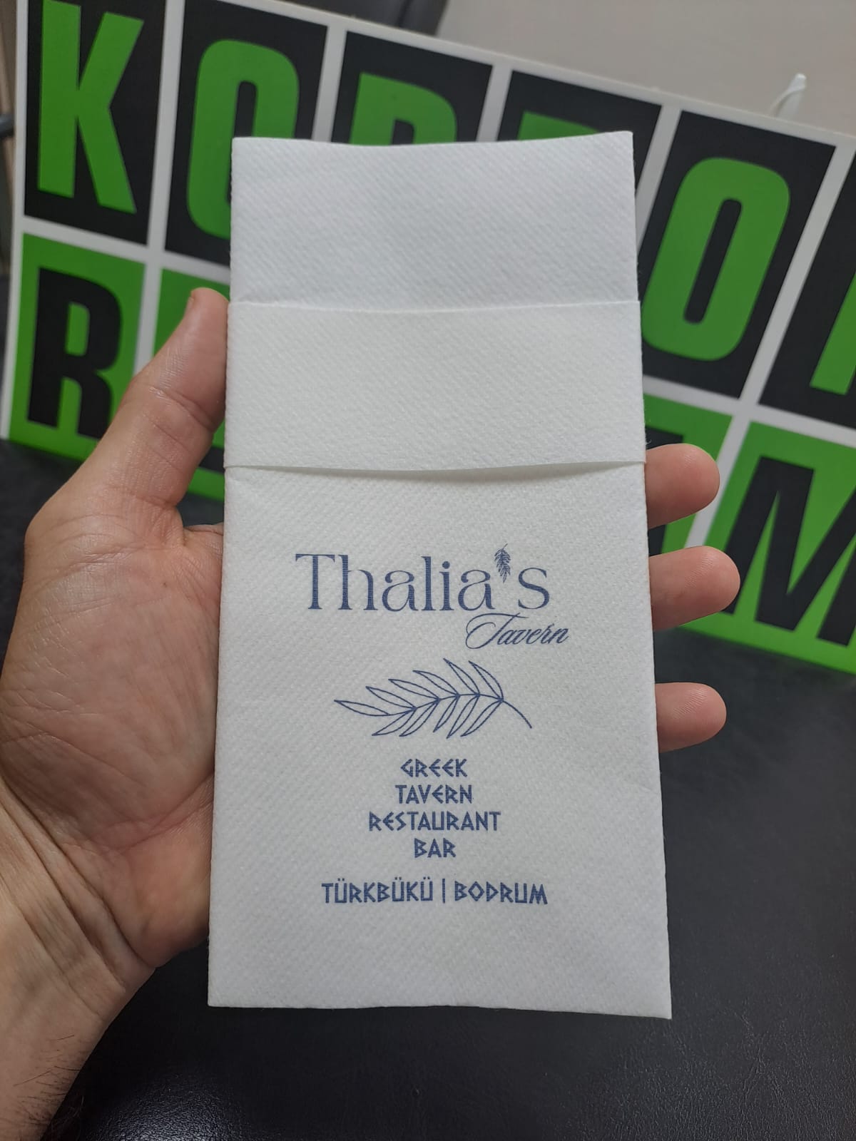 Airlaid Cepli Baskılı Peçete